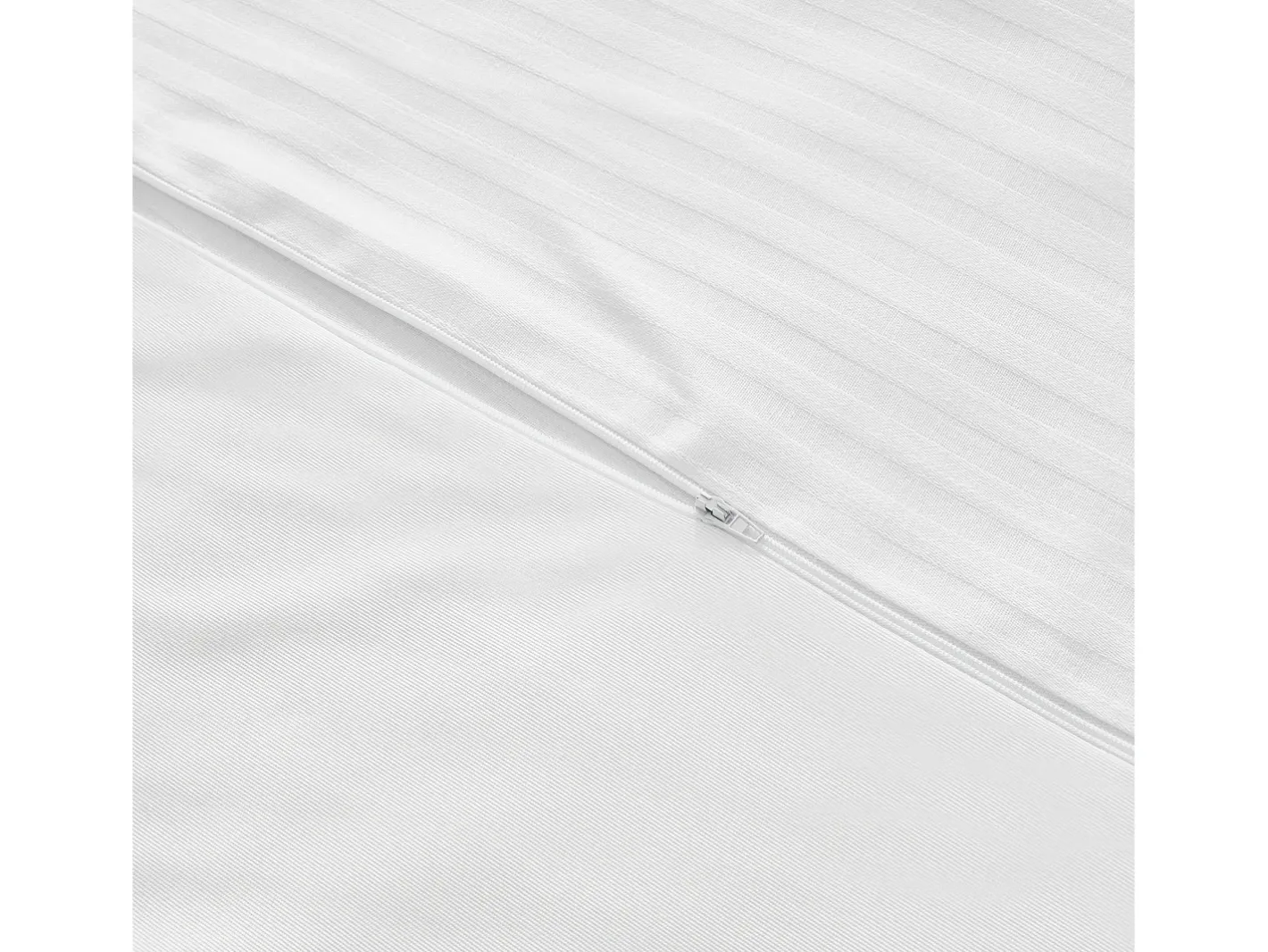 Online PIKOLIN Funda de colchón 90x196cm| HOME| 100% Algodón| Cremallera L Blanco