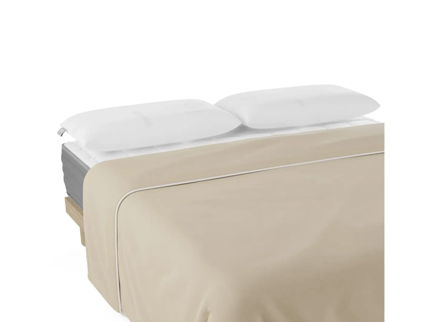 Ropa De Cama-Funda de Edredón Beig - Nalui Beige