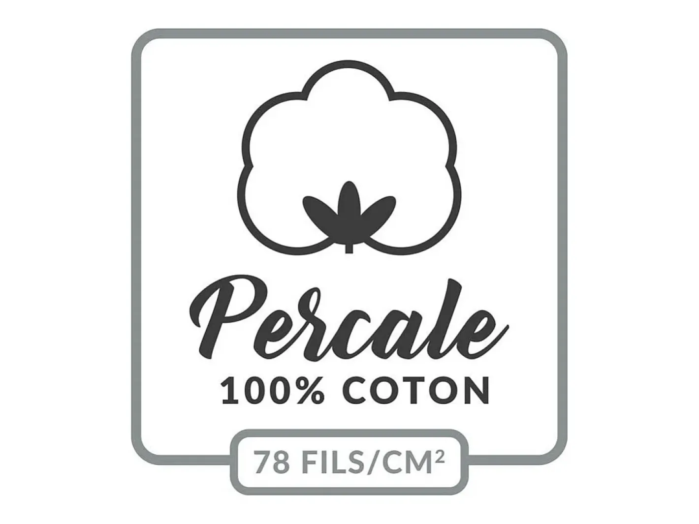Douceur d'intérieur Funda de Edredón de Percal de Algodón Liso 240 x 220 cm Mostaza Clearance