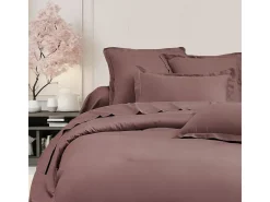 Blanc avenue Ropa De Cama-Funda de edredón satén de algodón Rosa