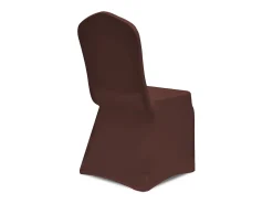 Ropa De Casa-Funda de silla elástica 4 unidades marrón ES590534 Marru00f3n