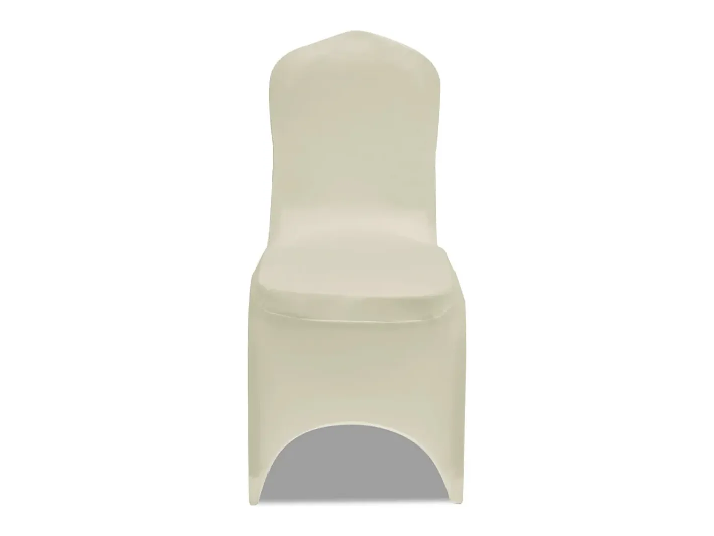 Funda de silla elástica 18 unidades color ES445235 Crema Hot