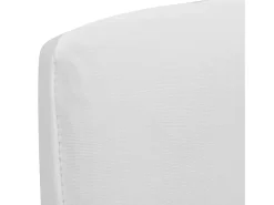 Ropa De Casa-Funda de silla elástica recta 4 unidades blanca ES400820 Blanco