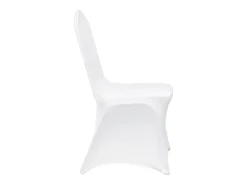 Best Funda de Silla SucceBuy 30 uds., , de Sillas Plegables para Momentos Especiales Blanco