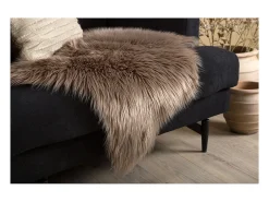 Venture Home Ropa De Casa-Funda de sofá de poliéster y acrílico Katy 90 x 60 cm Marru00f3n