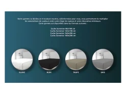 Clearance Soleil d'ocre Funda de somier de microfibra 140x190 cm Blanco