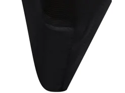 Ropa De Casa-Funda elástica para sillas, 50 piezas, ES361193 Negro