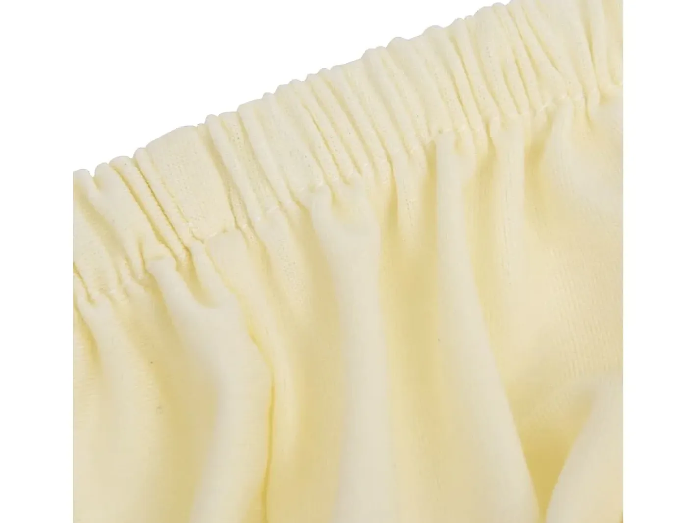 Ropa De Casa-Funda elástica para sillón poliéster jersey ES568588 Crema