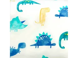 Outlet Cotton Artean Funda Nordica Reversible Infantil Rex Cierre con Botones Cama de 90 Azul