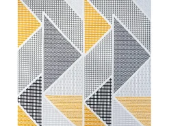 New Cotton Artean Funda Nordica Reversible GEKA algodón poliéster 150 X 220 Cama de 90 Gris