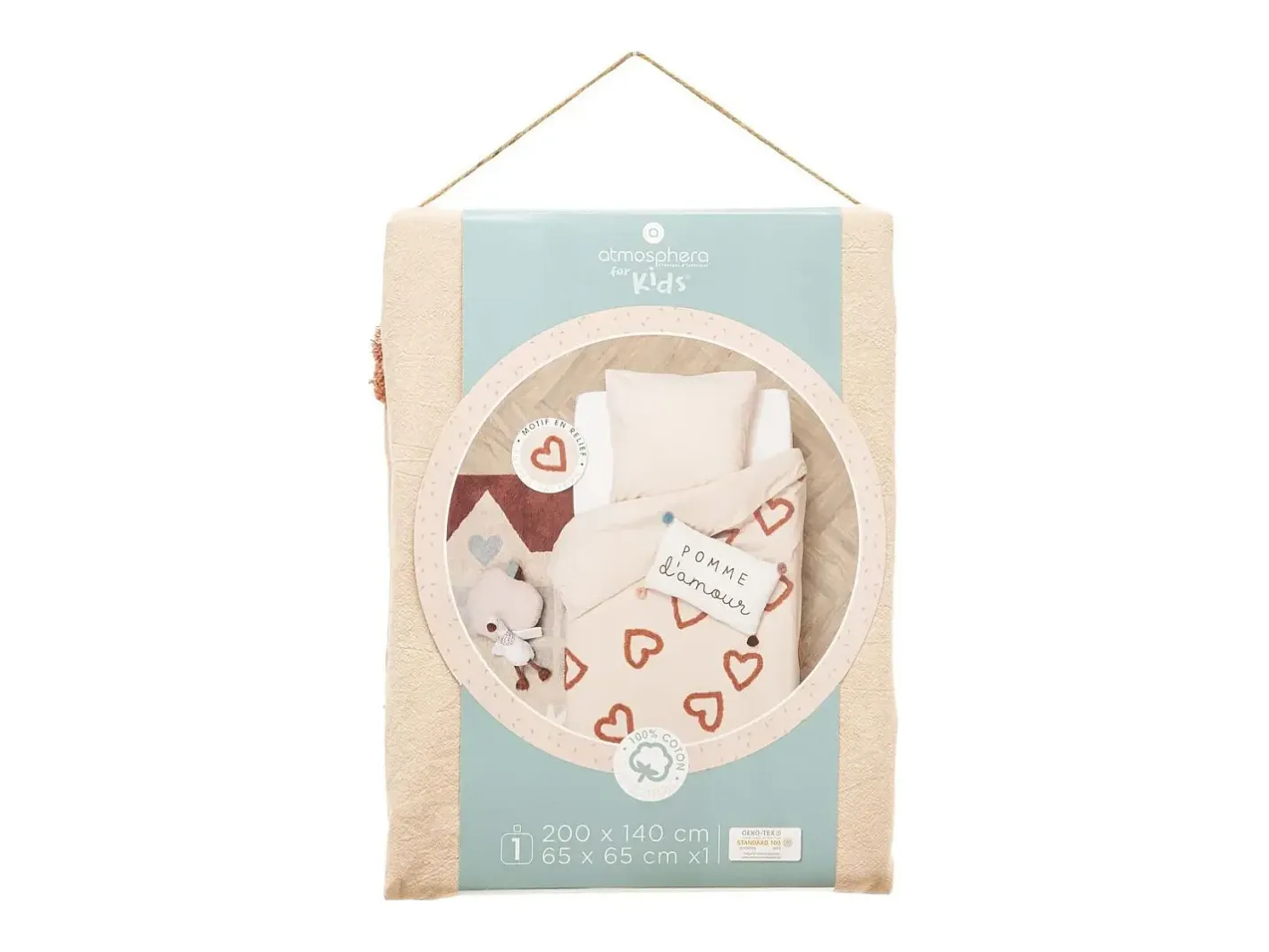 Online Atmosphera for Kids Funda nórdica algodón 90x190cm Rosa