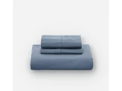 Morfeo Descanso Funda nórdica marino 150x190/200 - 100% algodón orgánico premium Azul New