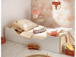 New Sauthon Funda nórdica de algodón 100x135cm y funda de almohada Beige