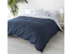 Outlet Cotton Artean Funda nórdica reversible ARTEDO microfibra 150x220 Cama de 90 Gris