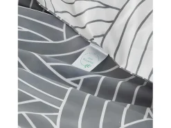 Cotton Artean Ropa De Cama-Funda nórdica reversible SALINAS microfibra 240x220 Cama de 150 Gris