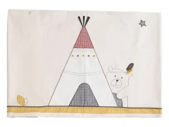 Sauthon Funda nórdica 100x135cm y funda de almohada en algodón Beige