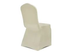 Ropa De Casa-Funda para silla elástica 4 unidades ES636755 Crema