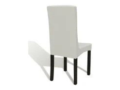 Sale Funda para silla elástica recta 6 unidades ES457694 Crema