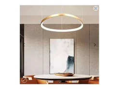 Ideal Lux Iluminación Exterior-GEMINI SP D42 ON-OFF, Suspensión, Dorado