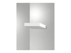 Sale Guia - Aplique de pared LED Fabas Luce de aluminio - LED integrado IP20 - 17 cm Blanco