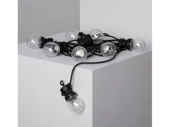 New Ledkia Guirnalda Solar Exterior LED de Bombillas Kepler 7m Transparente