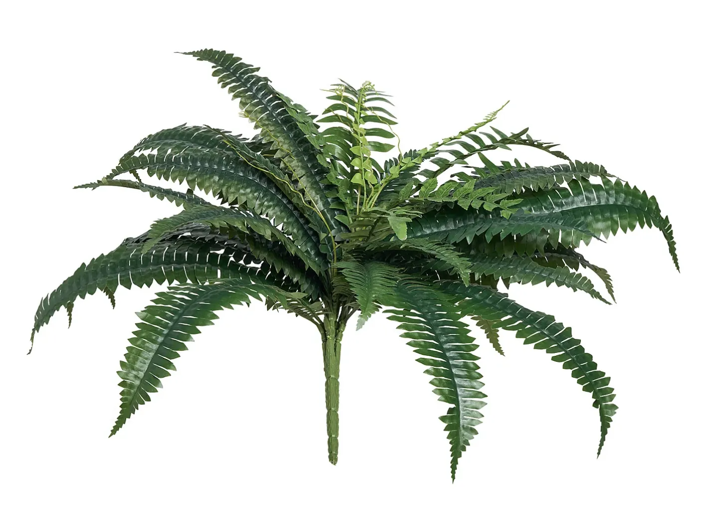 Best Helecho Artificial SucceBuy, Pack de 2, Helecho Falso de Boston 90-100 cm, 35 Hojas, Colgante, Decoración Interior/Exterior, Hogar/Oficina, Maceta No Incluida Verde