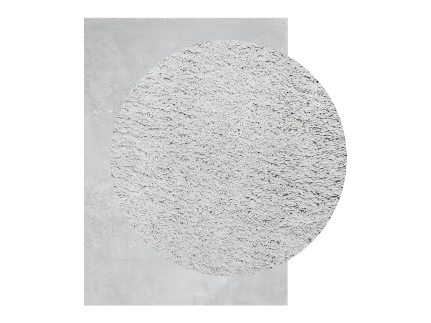Garden Furniture Alfombra De Salón-Hester Alfombra de pelo corto suave lavable HUARTE 200x280 cm Gris
