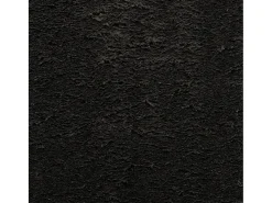 Outlet Garden Furniture Hester Alfombra de pelo corto suave lavable HUARTE 120x120 cm Negro