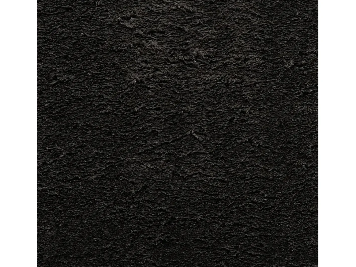 Outlet Garden Furniture Hester Alfombra de pelo corto suave lavable HUARTE 120x120 cm Negro