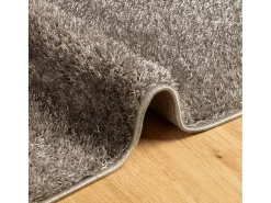 Garden Furniture Alfombra De Salón-High Point Alfombra pelo largo aspecto brillante ISTAN 100x200 cm Gris