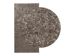 Garden Furniture Alfombra De Salón-High Point Alfombra pelo largo aspecto brillante ISTAN 100x200 cm Gris