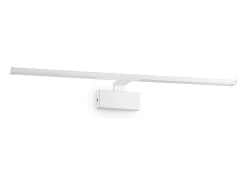 Ideal Lux Aplique Para Pared-ALMA - Aplique LED Integrado Cuadro 1 Luz Latón Satinado 3000K Camel
