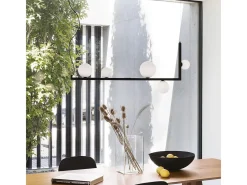Sale Ideal Lux BIRDS Lámpara colgante Globe Bar negra Camel