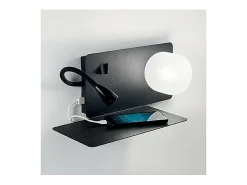 Ideal Lux Aplique Para Pared-Book - Aplique LED 2 luces Blanca, G9 Blanco