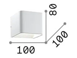 Best Ideal Lux Click - Aplique LED Pequeño Blanco