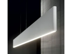 Ideal Lux Iluminación Exterior-Desk - Barra colgante de techo LED 1 luz Blanco