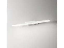 Ideal Lux Aplique Para Pared-MAKE-UP Aplique LED Integrado 60cm , 3000K, IP54, No Regulable Blanco