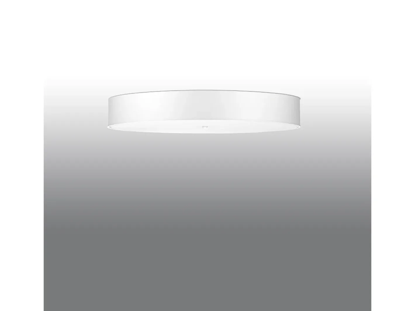 Outlet Sollux Lighting Incasso Cilindrica Bianco 100cm E27 Plafón cilíndrico 100cm E27 Blanco