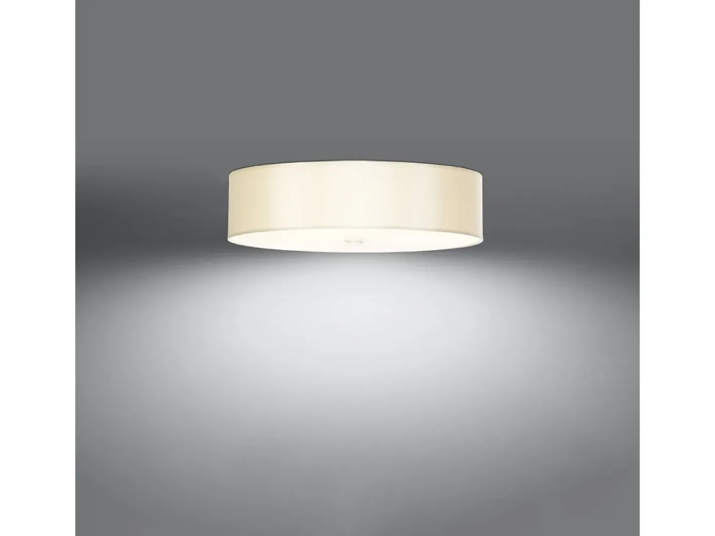 Discount Sollux Lighting Incasso Cilindrica Bianco 50cm E27 Plafón cilíndrico 50cm E27 Blanco