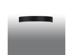 Sollux Lighting Plafón-Incasso Cilindrico Nero 100cm E27 Lámpara de empotrar cilíndrica Negra 100cm E27 Negro
