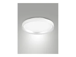 Aplique Para Pared-Isy - Fabas Luce Lámpara de techo LED de aluminio - LED integrado 64W IP20 Blanco