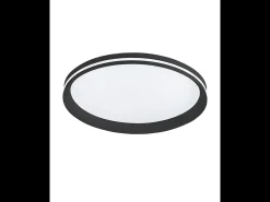 Aplique Para Pared-Isy - Fabas Luce Lámpara de techo LED de aluminio - LED integrado 42W IP20 Negro