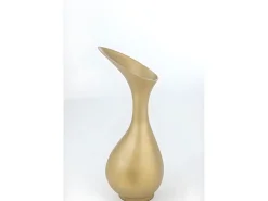 J-Line Jarrón de Aluminio 25x235x60cm Dorado Outlet