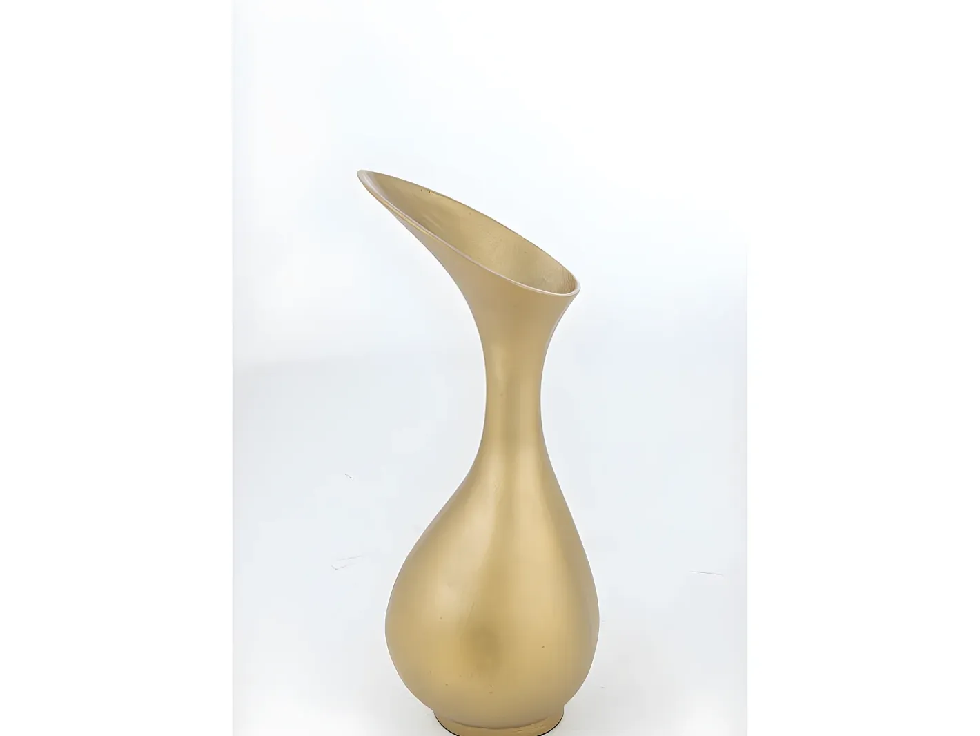 J-Line Jarrón de Aluminio 25x235x60cm Dorado Outlet