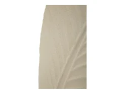 Jarrón de metal , 31 x 13 x 53,5 cm Beige Outlet