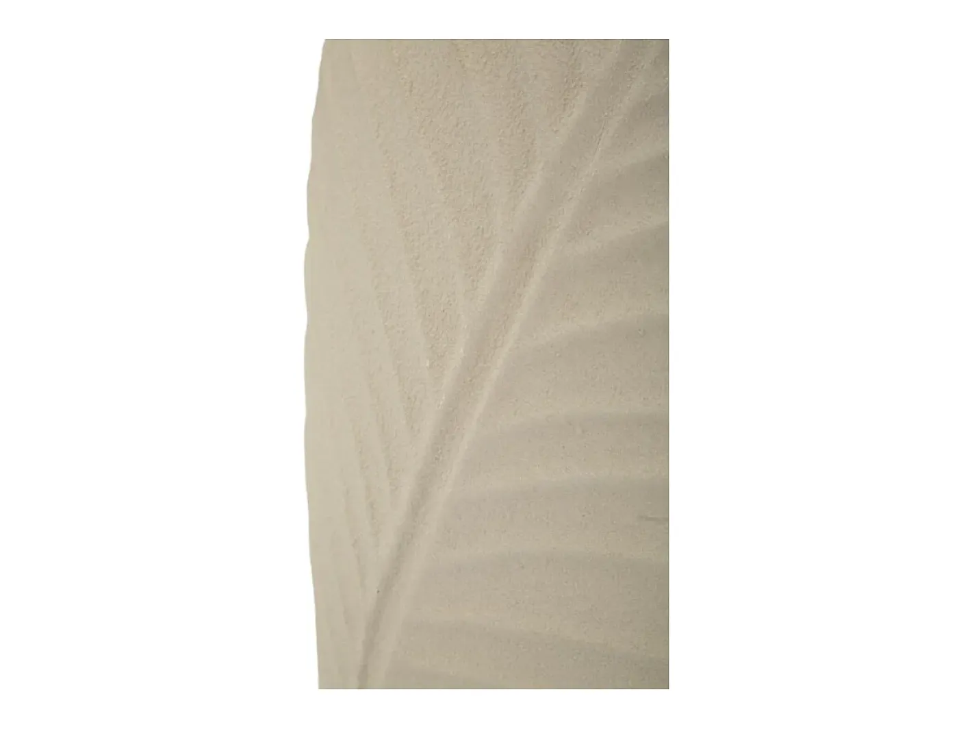 Jarrón de metal 26x11x41 cm Beige Sale