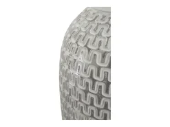 Jarrón de resina 21x43 cm Blanco Outlet