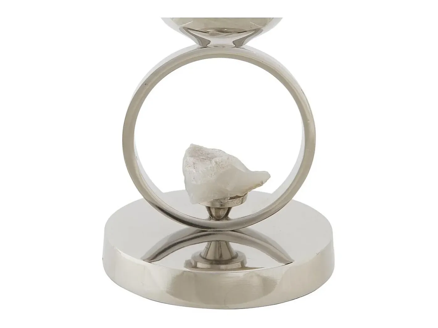 Hot Item International Jarrón DKD Home Decor Champán Cristal Aluminio (15 x 15 x 44 cm) Beige
