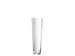 J-Line Jarrón-Jarrón extra cristal Alt. 60 cm Transparente