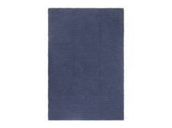 Garden Furniture Jochem Alfombra rectangular algodón marino 180x250 cm Azul Outlet